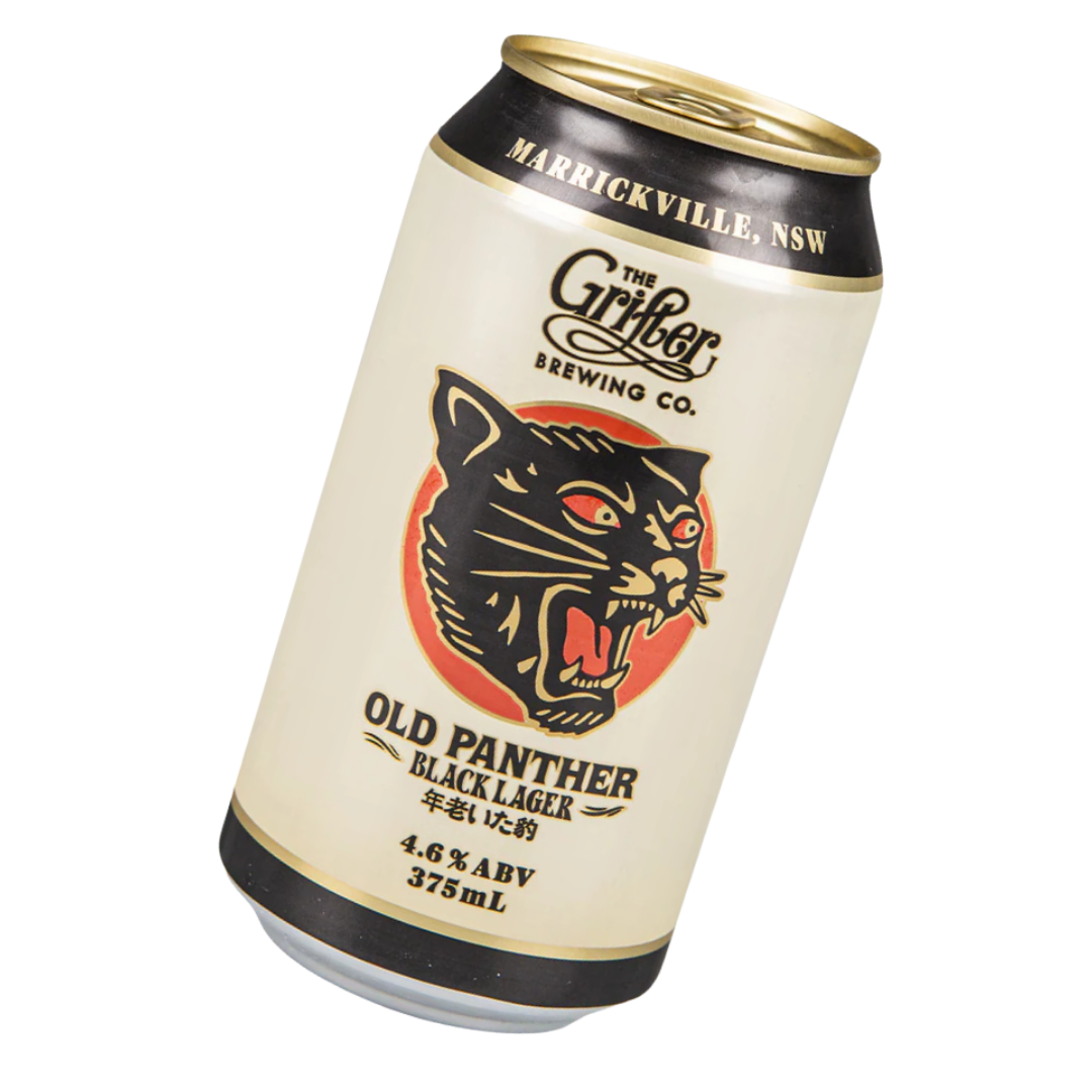 Grifter Old Panther Black Lager 375ml 4.6%