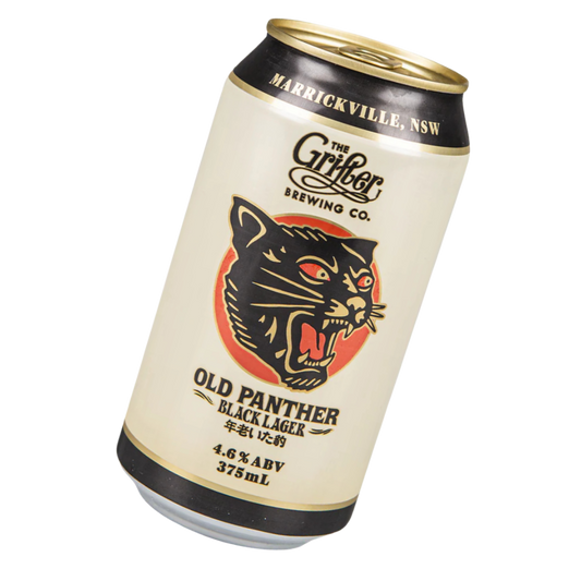 Grifter Old Panther Black Lager 375ml 4.6%