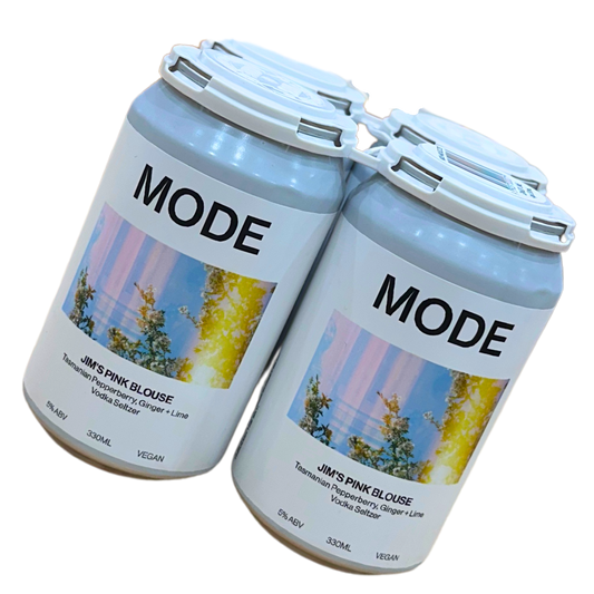 Mode Hard Seltzer - Jim's Pink Blouse - Tasmanian Pepperberry, Ginger & Lime