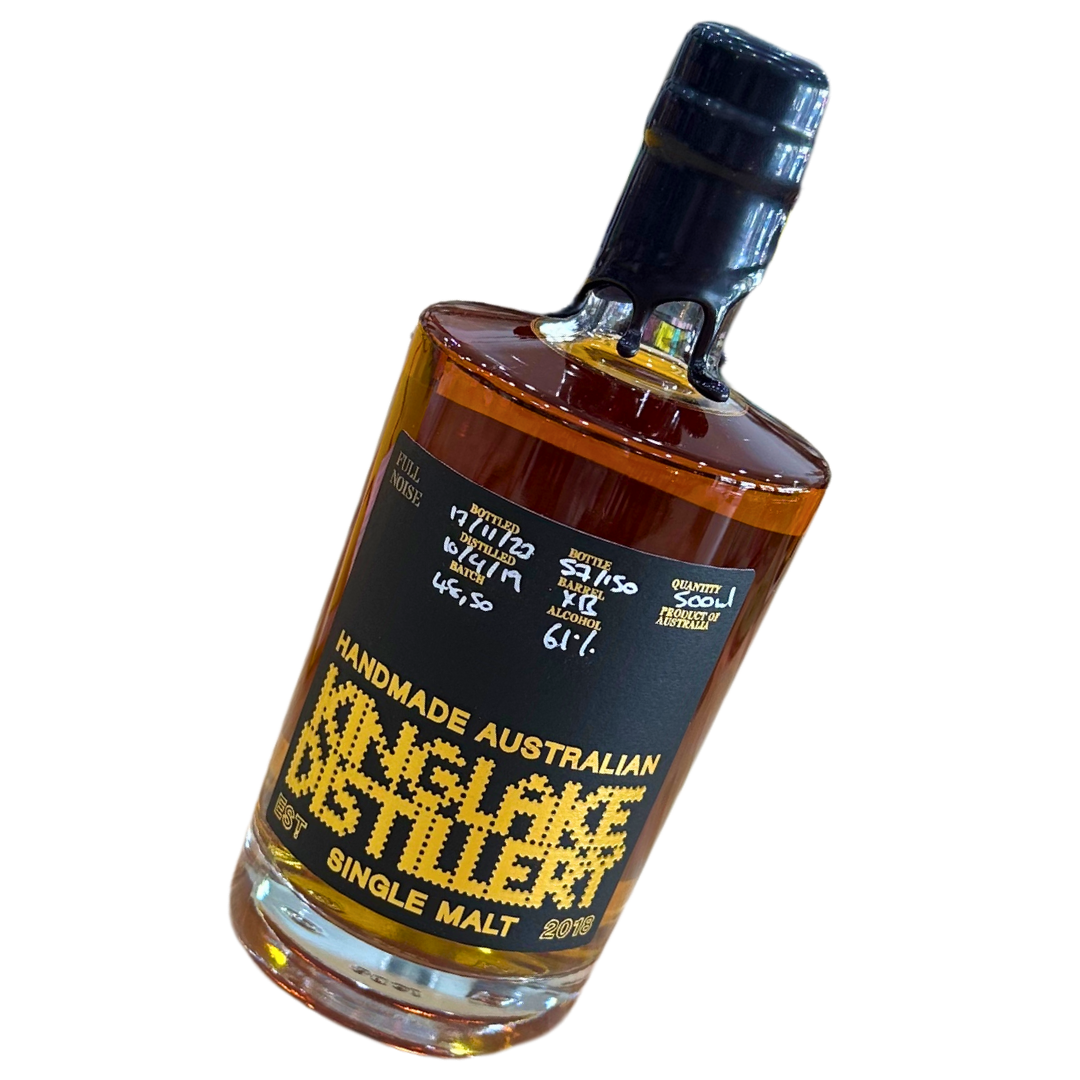Kinglake Full Noise Cask Strength Single Malt Whisky 500mL 61%