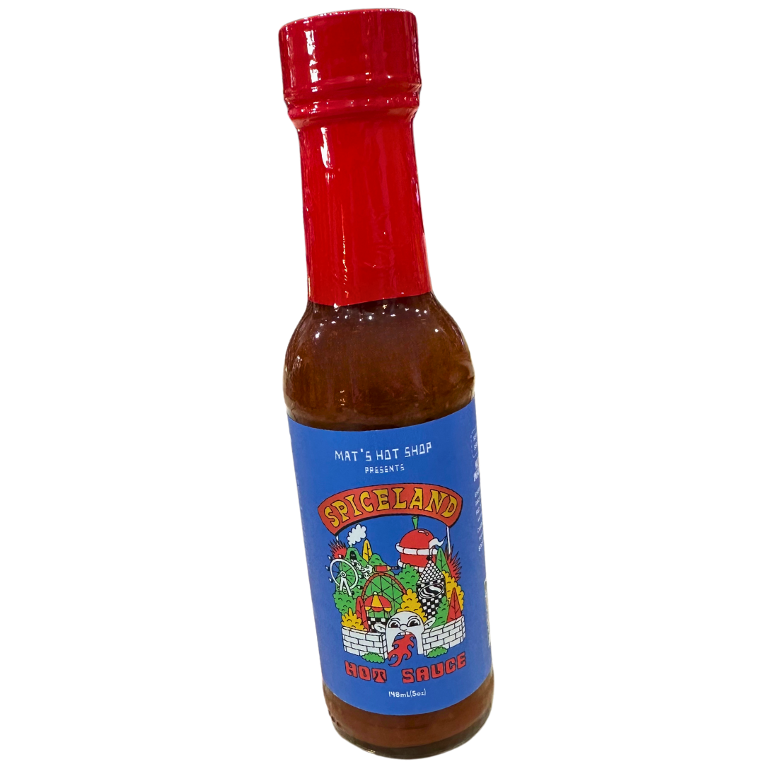 Mat's Hot Shop Spiceland Hot Sauce
