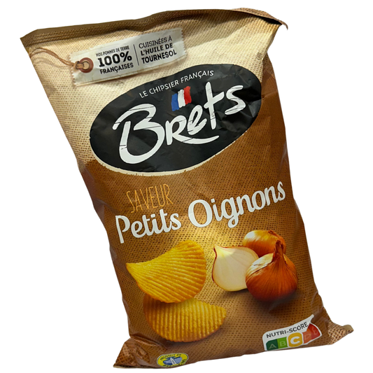 Brets Petits Onions Chips 125g