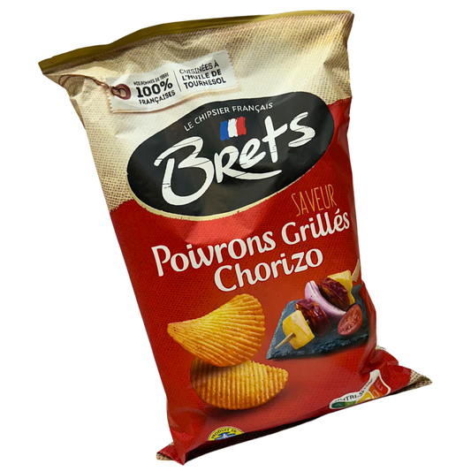 Brets Capsicum & Chorizo Chips 125g
