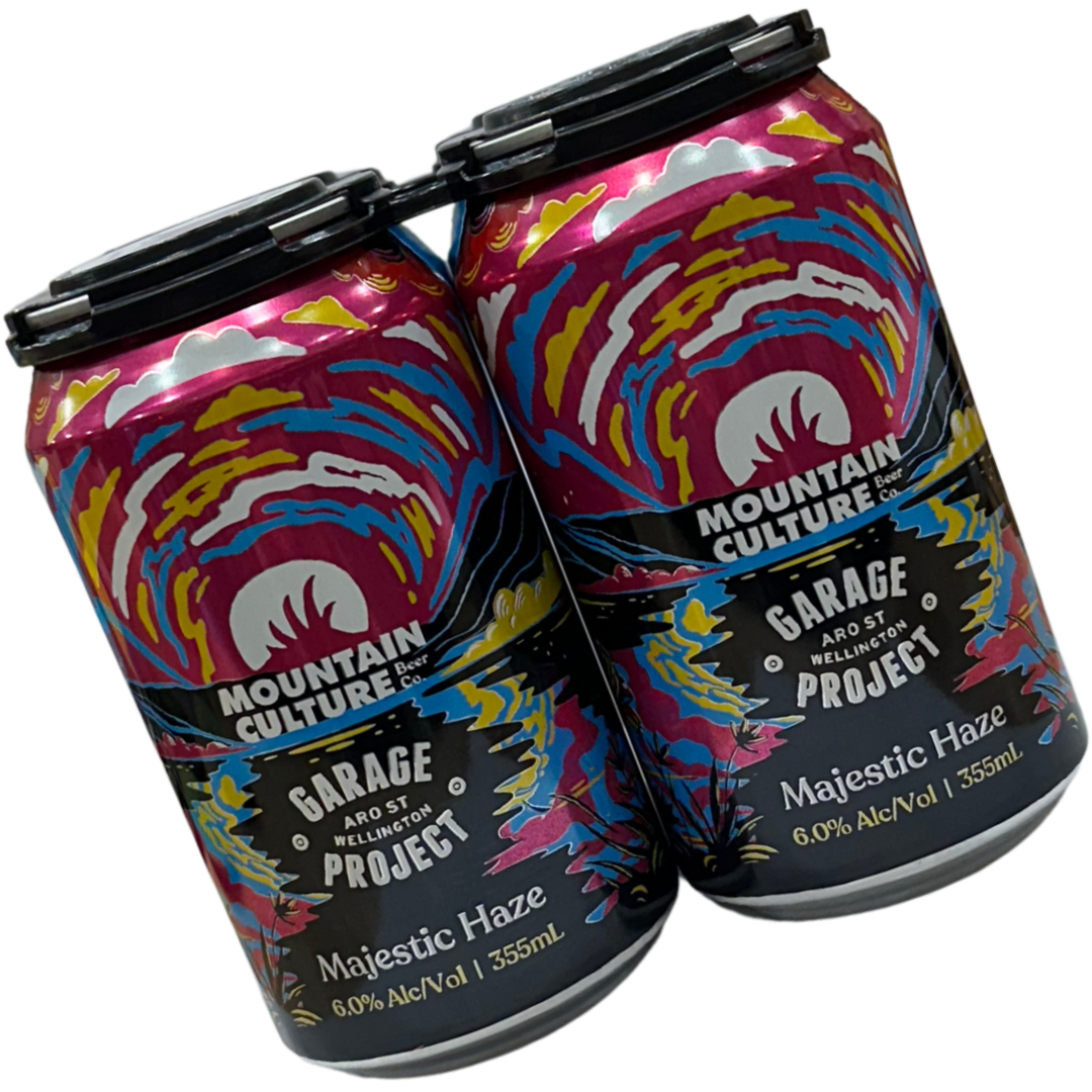 Mountain Culture - Majestic Haze (x Garage Project) - Hazy IPA 355ml 6%