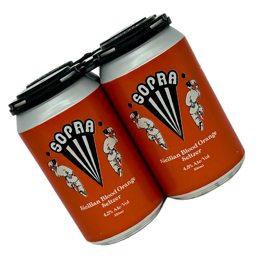 Sopra Sicilian Blood Orange Seltzer 330mL 4.5%