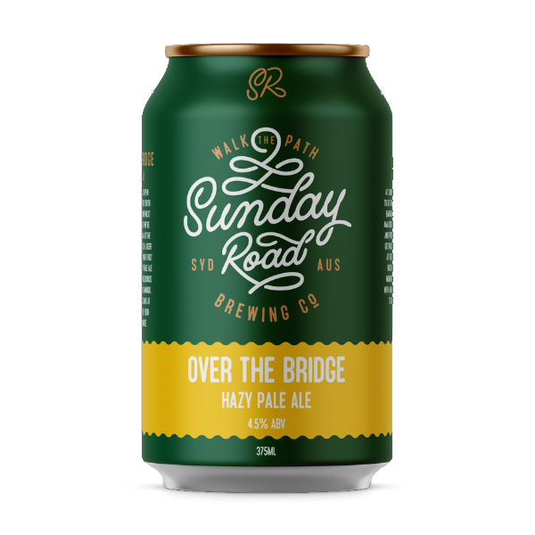 Sunday Road Brewing Co Over The Bridge Hazy Pale Ale - 4.5%