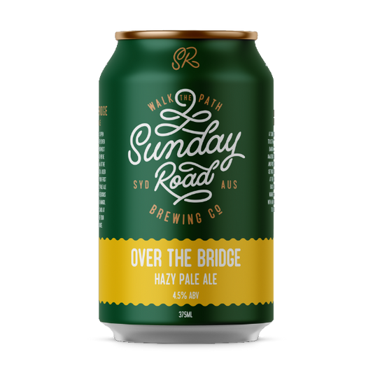 Sunday Road Brewing Co Over The Bridge Hazy Pale Ale - 4.5%